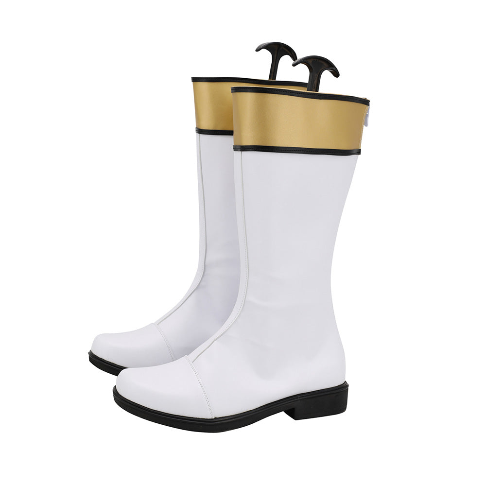 Akatsuki Deidara aus Naruto Halloween WeiĂe Schuhe Cosplay Stiefel