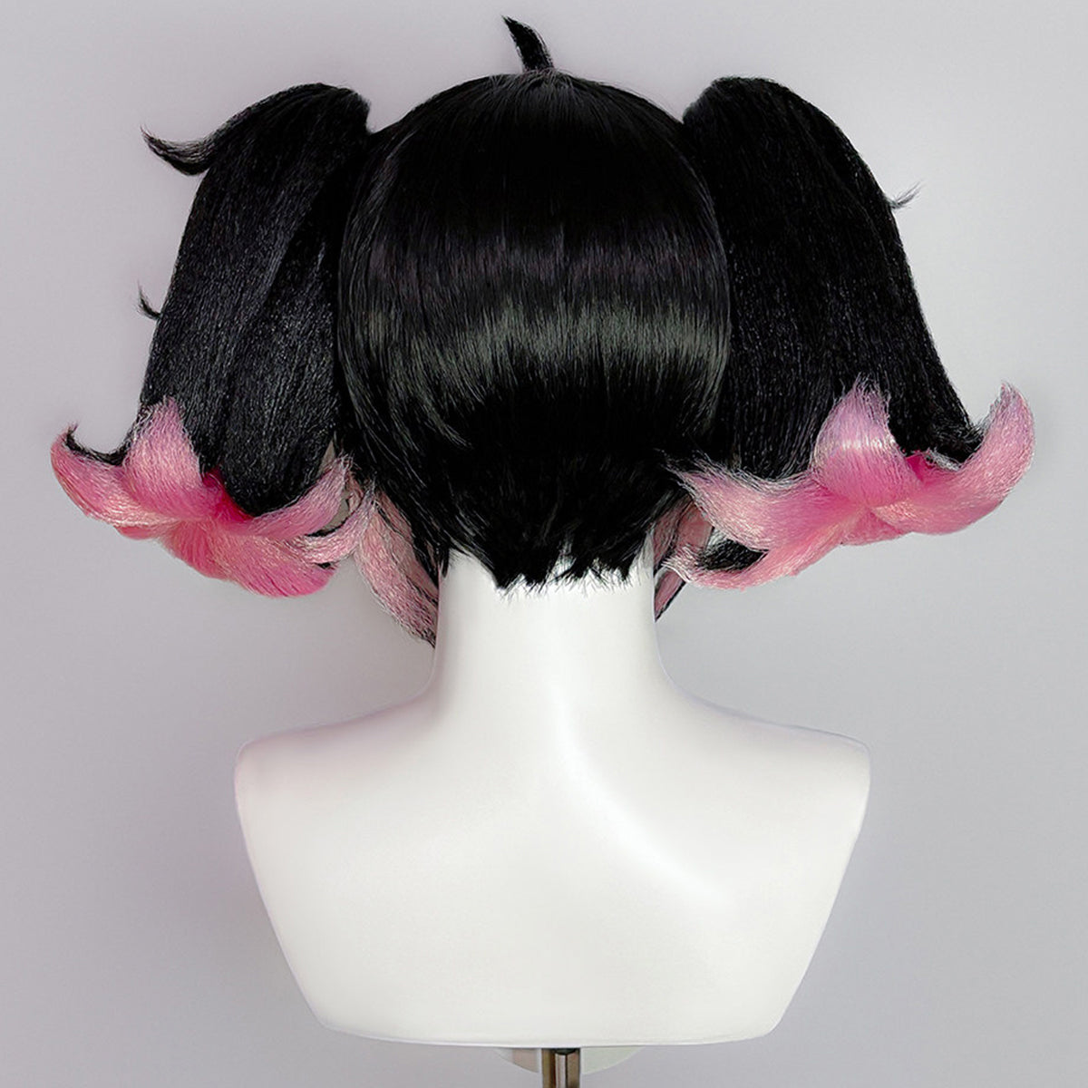 Peluca de cosplay marrón Zhongli de Genshin Impact Halloween