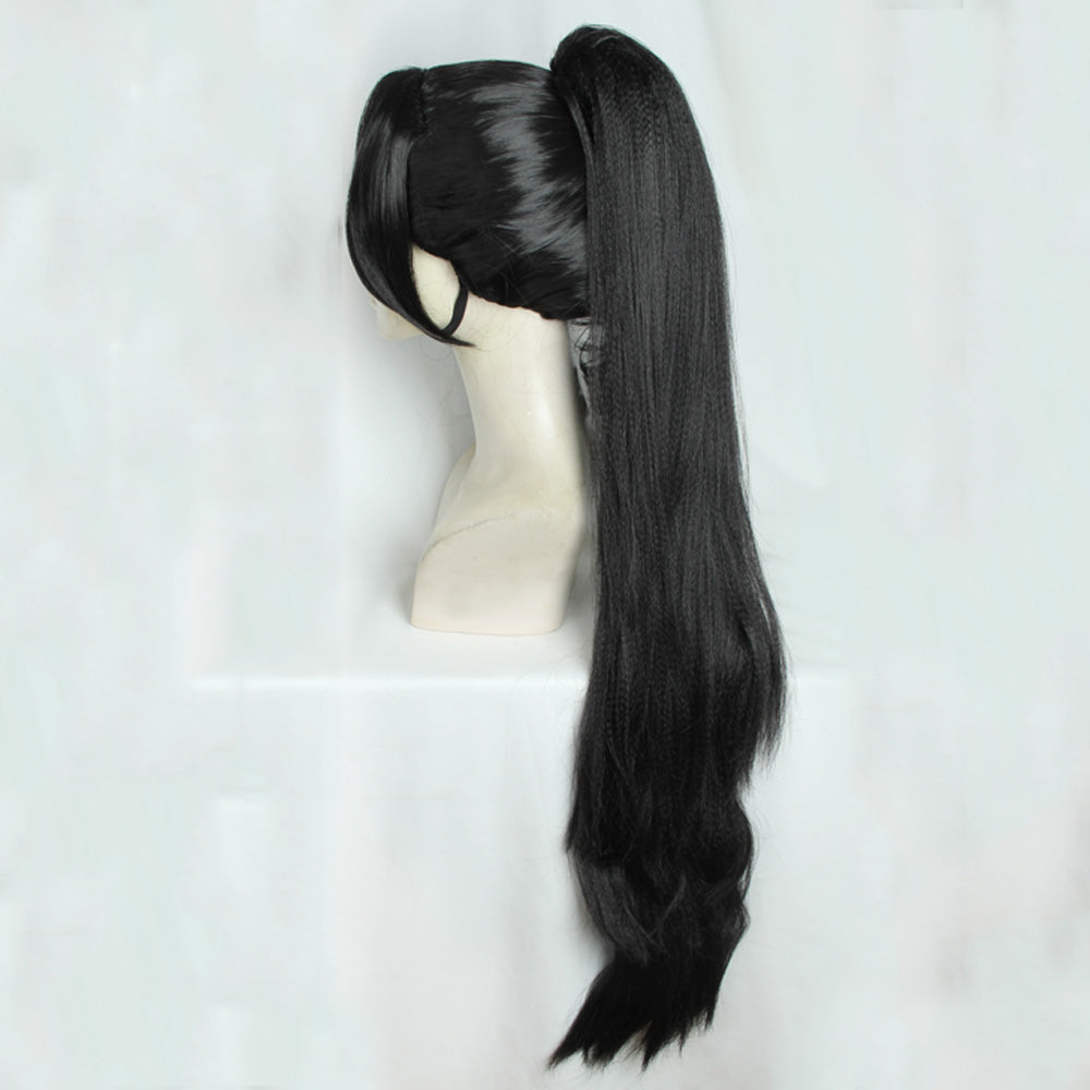 Valorant Sage Black Cosplay Wig