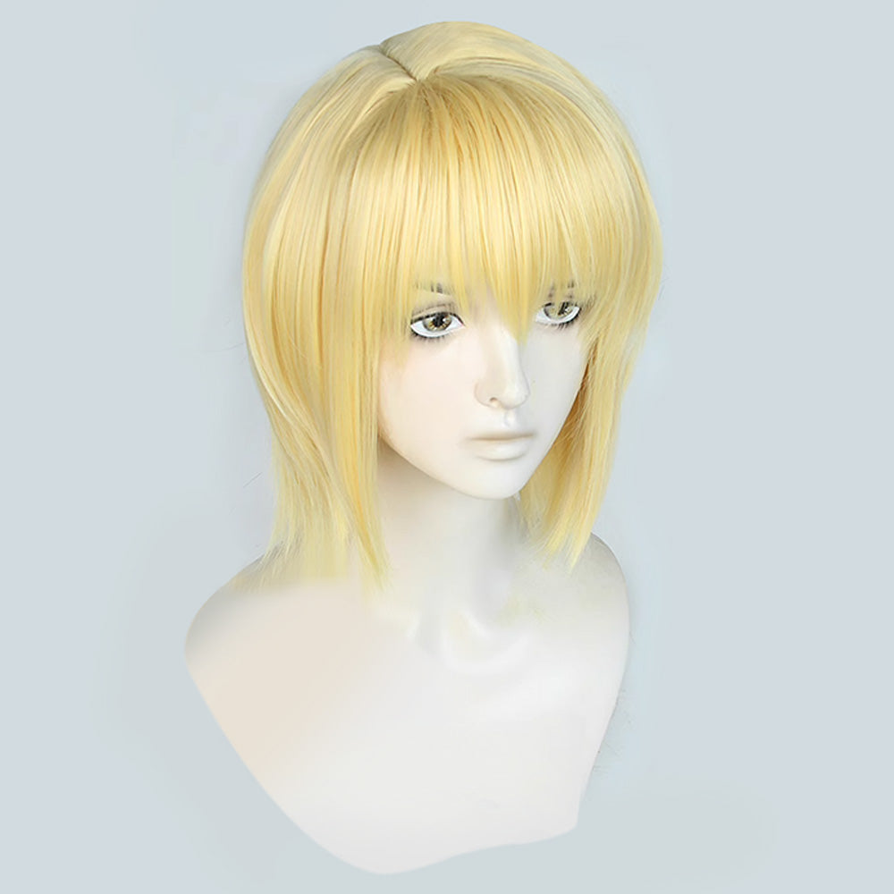Hunter X Hunter Kurapika Golden Cosplay Wig