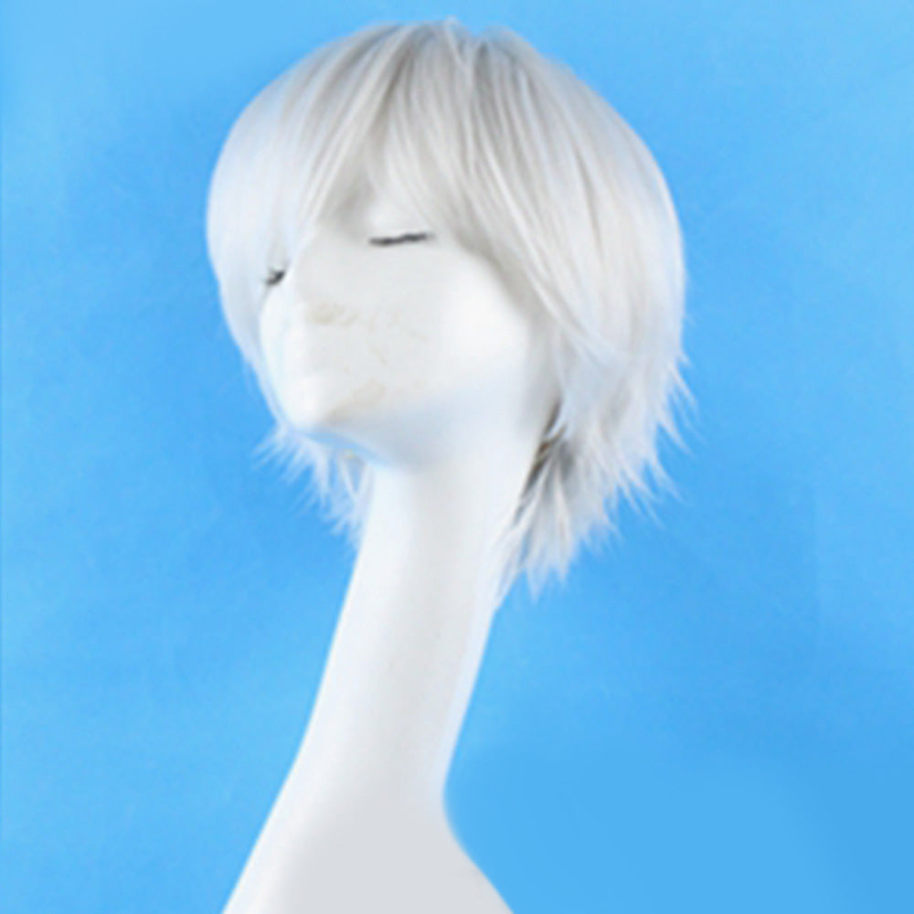 Devil May Cry 4 Nero Silver Cosplay Wig