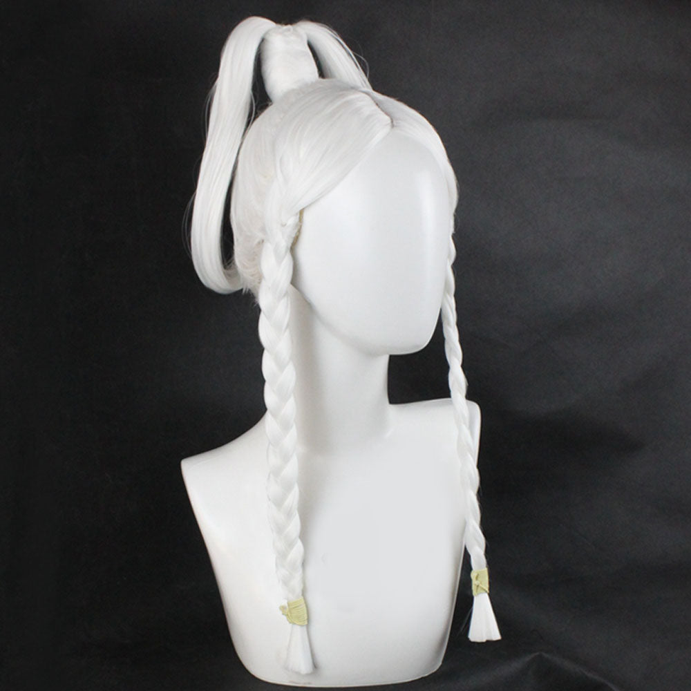 Avatar The Last Airbender Princess Yue White Cosplay Wig - Without Head Accessory