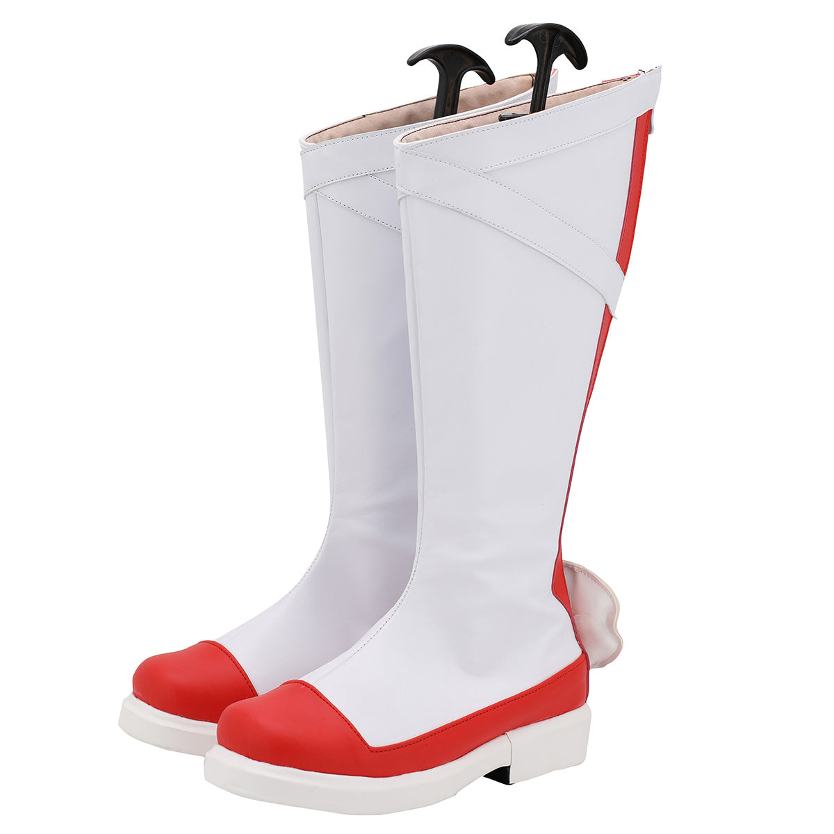 Akatsuki Deidara de Naruto Halloween zapatos blancos botas de Cosplay