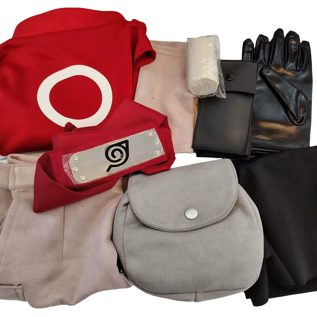 Sakura Haruno from Ninja Village Halloween Cosplay Costume