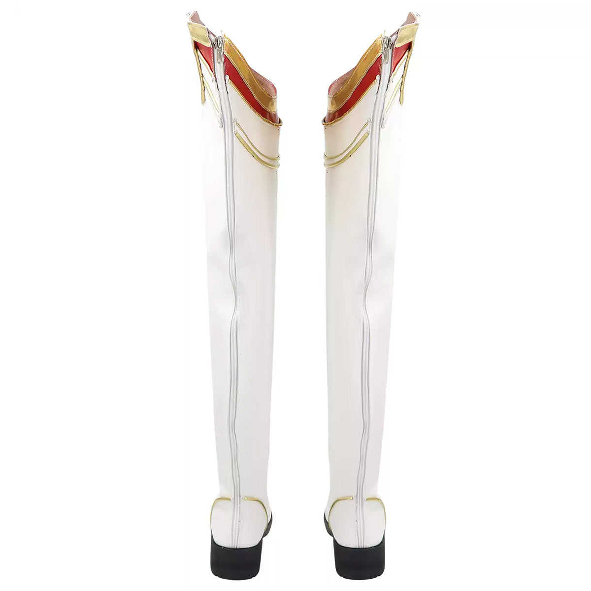 Clair Obscur: Expedition 33 Maelle White Flowers Suit Outfit White Shoes Cosplay Boots