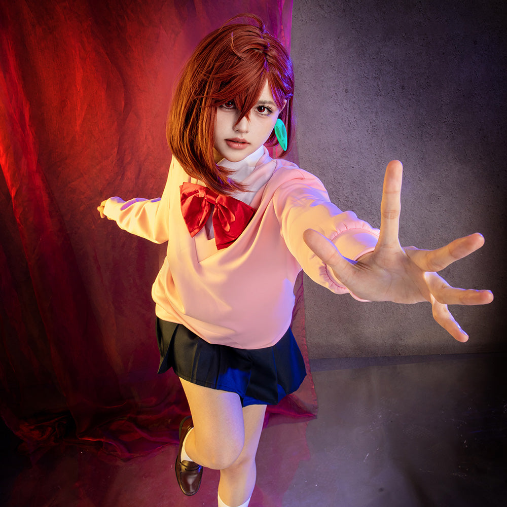 Anime Dandadan Momo Ayase Cosplay Costume Women Full Set