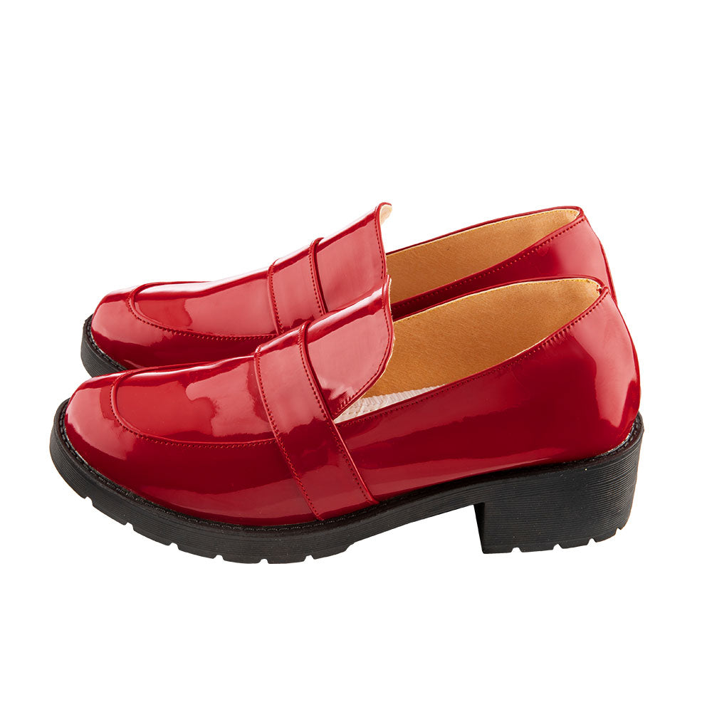 Akatsuki Deidara de Naruto Halloween zapatos blancos botas de Cosplay