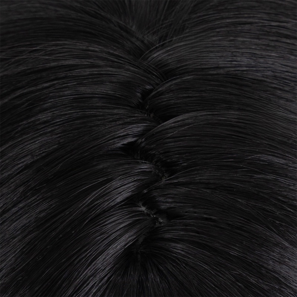 Genshin Impact Yelan Noir Violet Cosplay Perruque