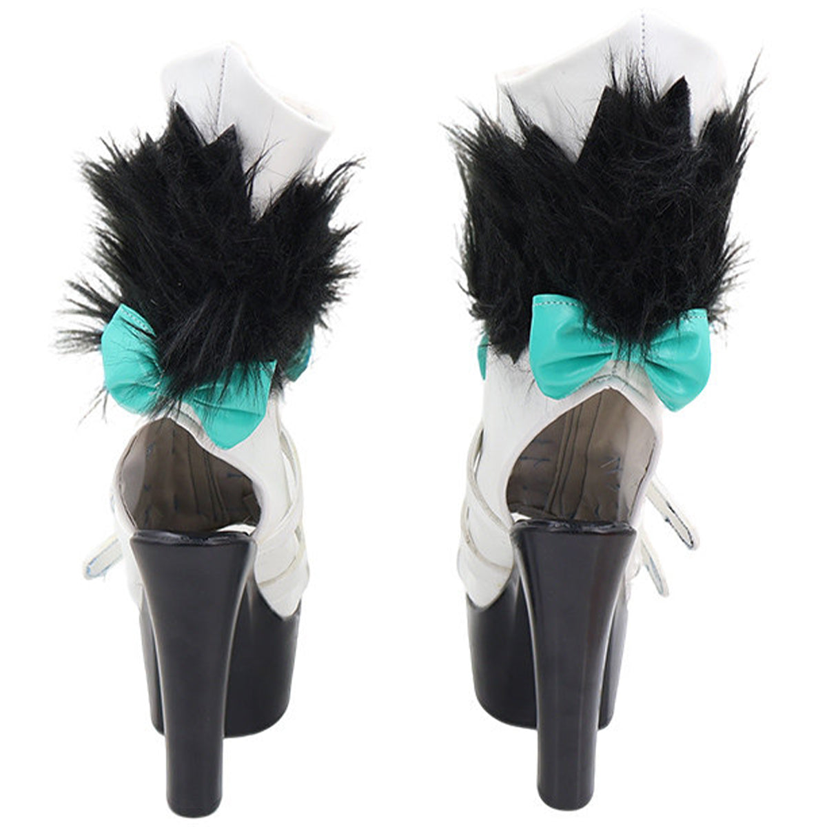 Akatsuki Deidara aus Naruto Halloween Weiße Schuhe Cosplay Stiefel