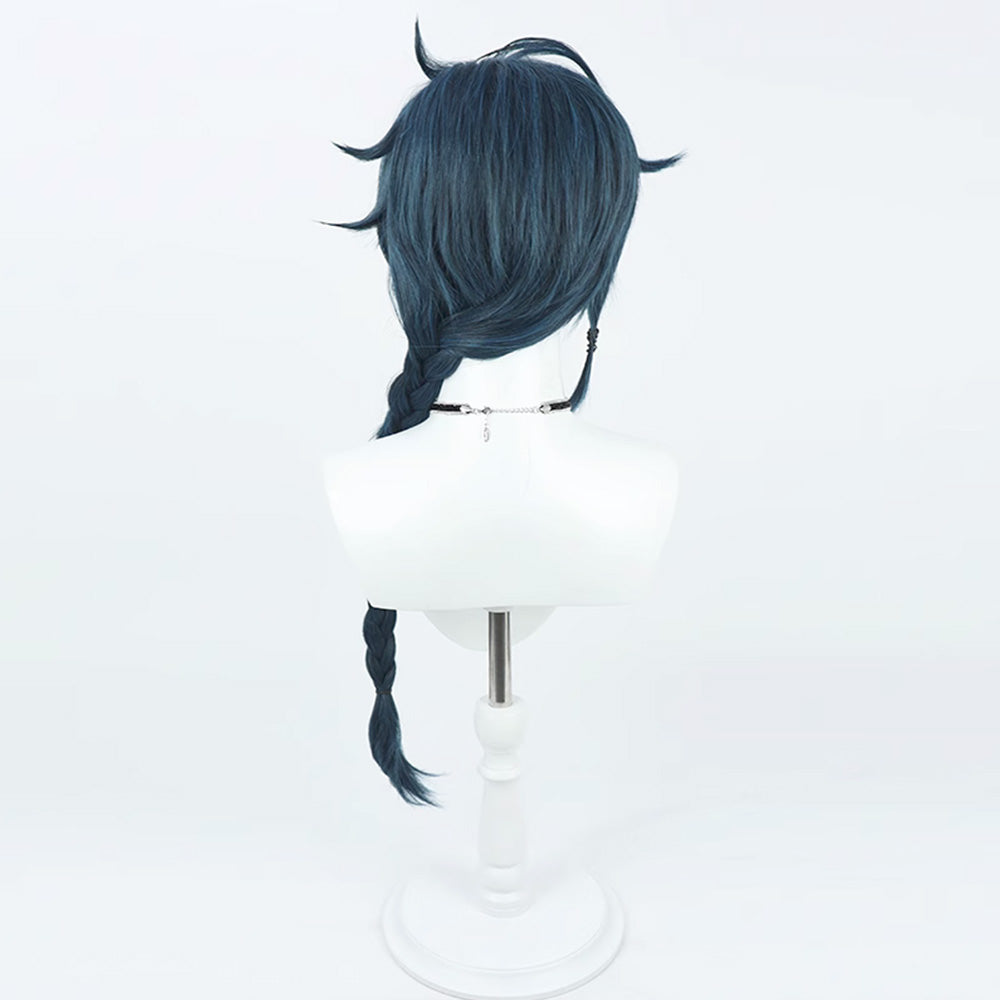Genshin Impact Kaeya New Skin Blue Cosplay Wig