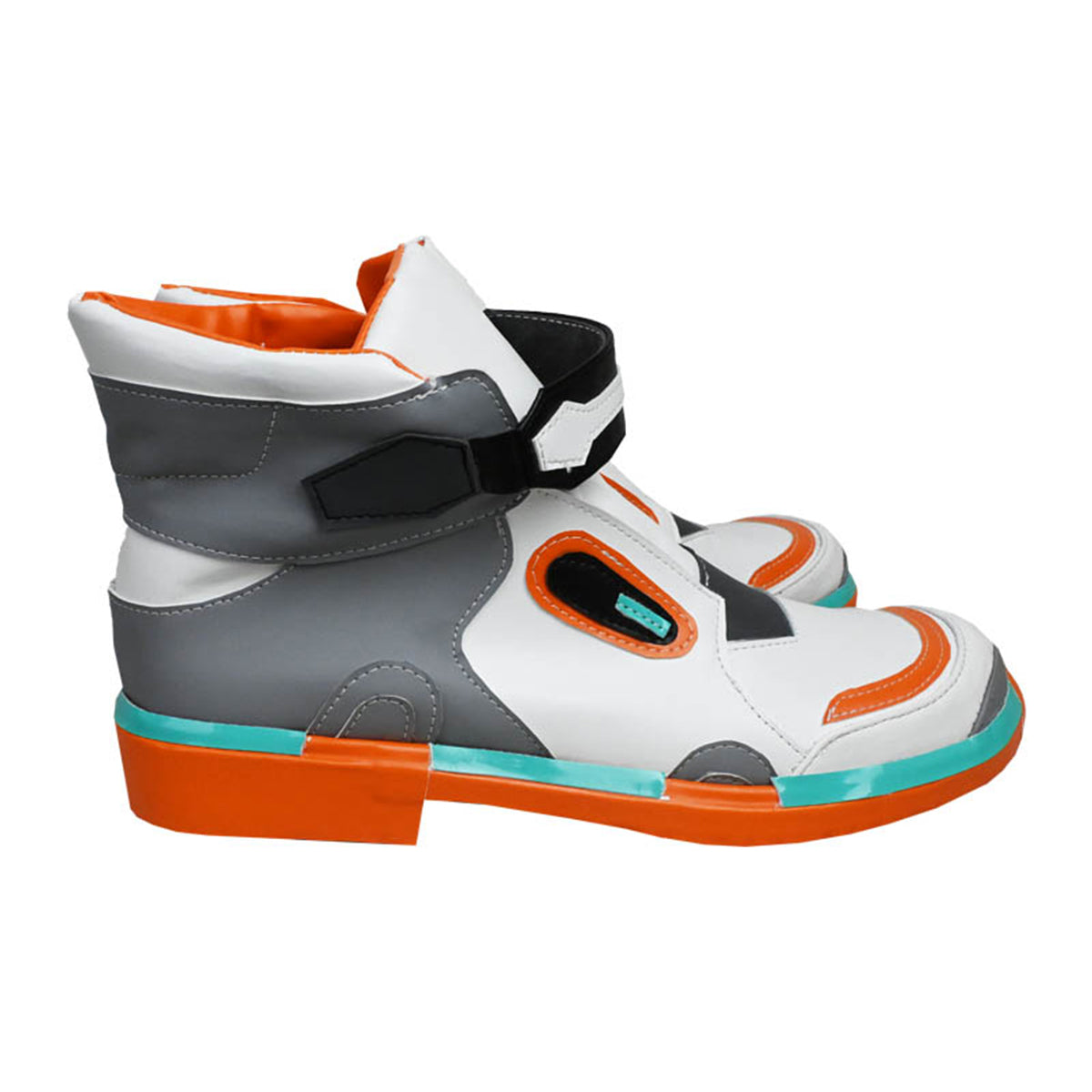 Akatsuki Deidara de Naruto Halloween zapatos blancos botas de Cosplay