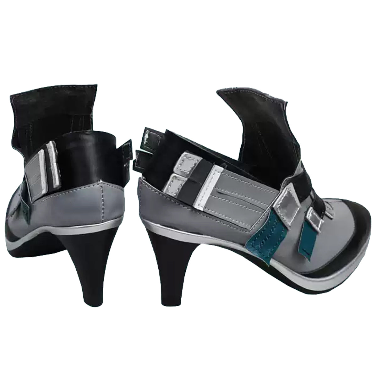 Zenless Zone Zero ZZZ Tsukishiro Yanagi Black Cosplay Shoes