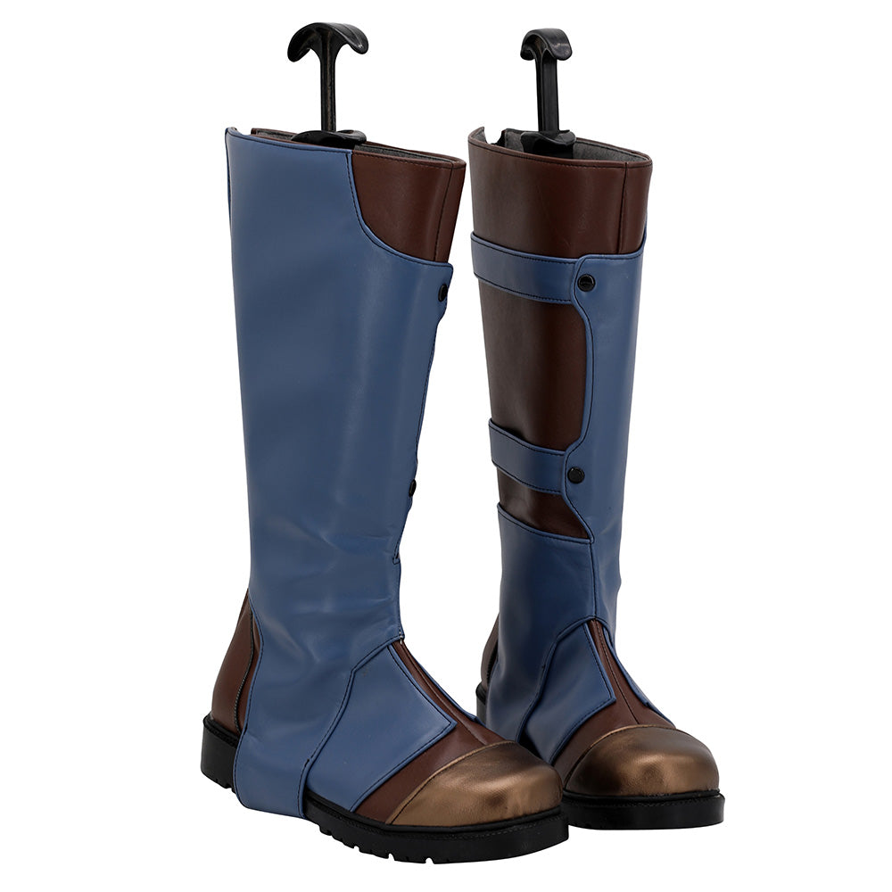 Valorant Cypher Grey Shoes Cosplay Boots