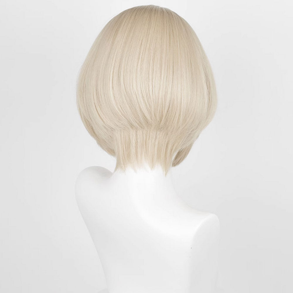 Genshin Impact Freminet Golden Cosplay Wig