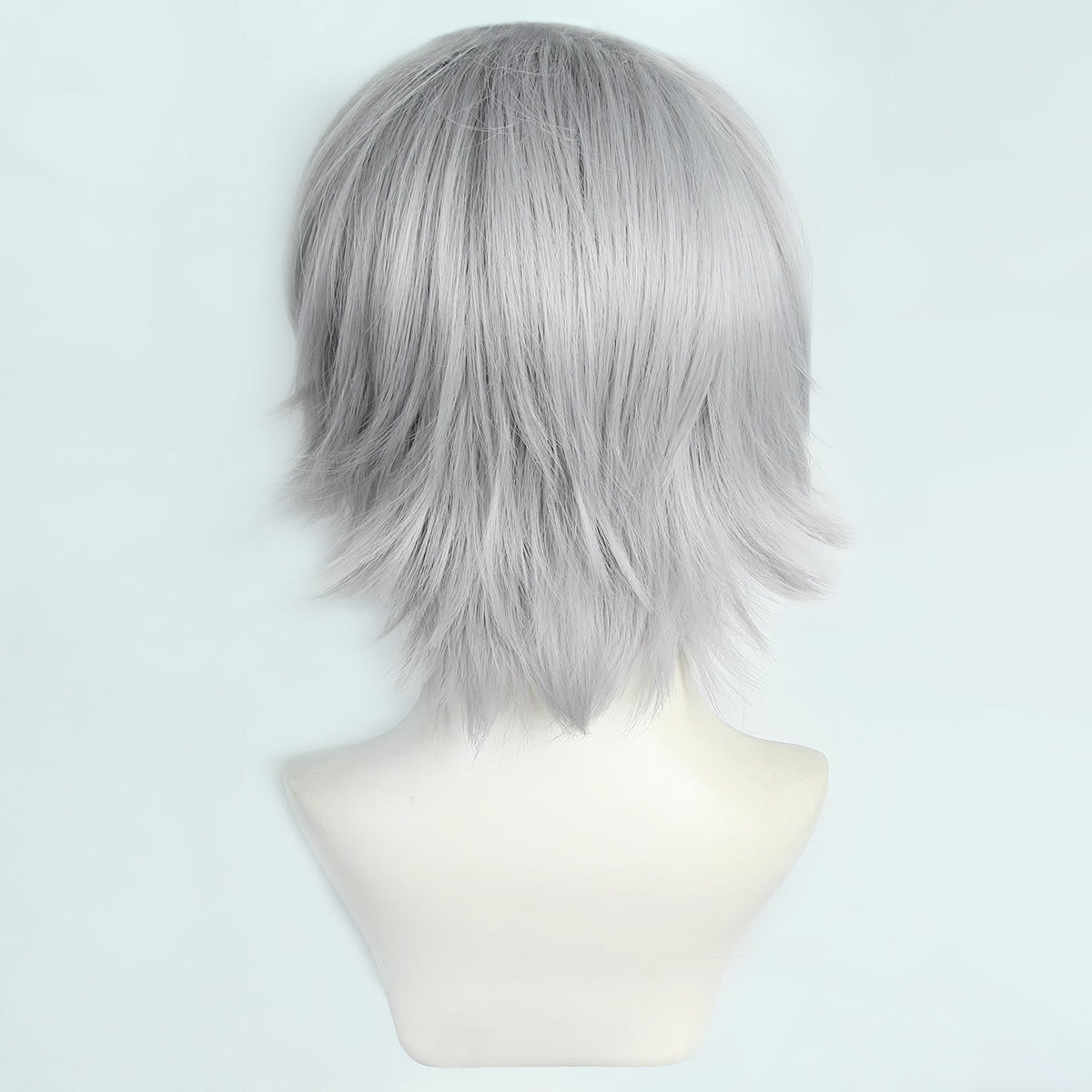 Hitman Reborn Gokudera Hayato Grey Cosplay Wig