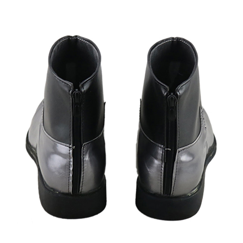 Persona 5 Scramble: The Phantom Strikers Zenkichi Hasegawa Wolf Black Cosplay Shoes