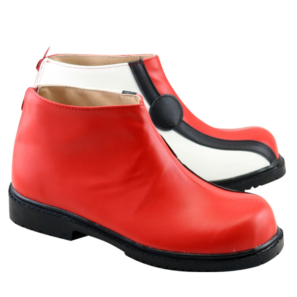 Pokemon Sword And Shield Kabu Red White Cosplay Shoes