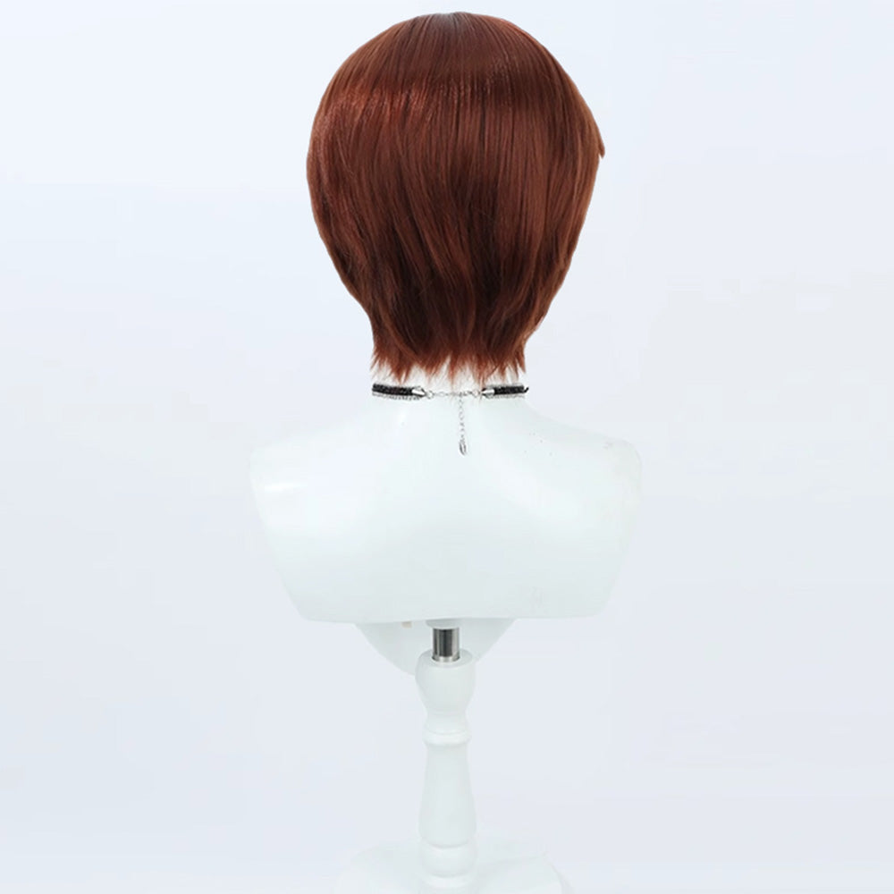 Honkai: Star Rail Welt Yang Brown Cosplay Perücke