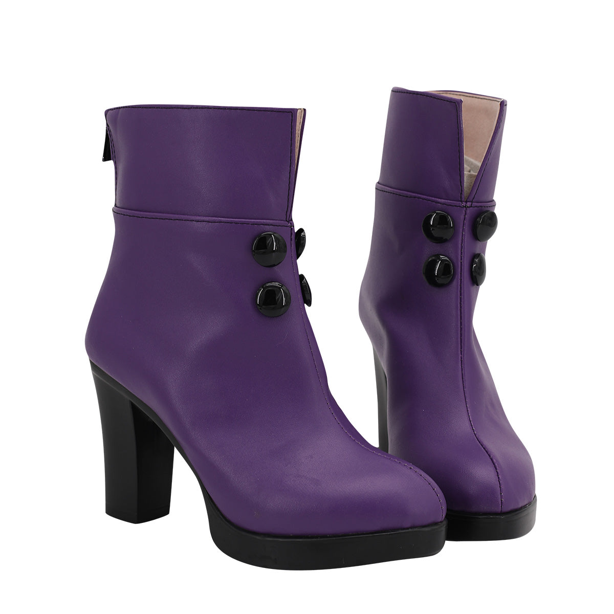 Fate Grand Order FGO Caster Artoria Pendragon Stage 2 Purple Cosplay Shoes