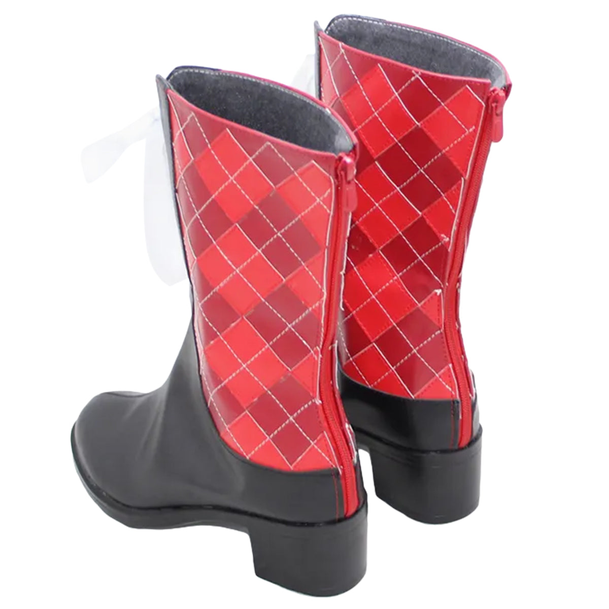 Akatsuki Deidara de Naruto Halloween zapatos blancos botas de Cosplay