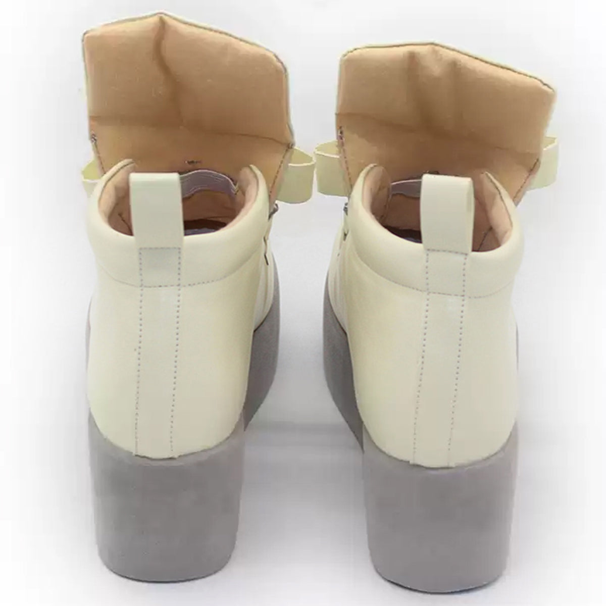 Akatsuki Deidara aus Naruto Halloween Weiße Schuhe Cosplay Stiefel
