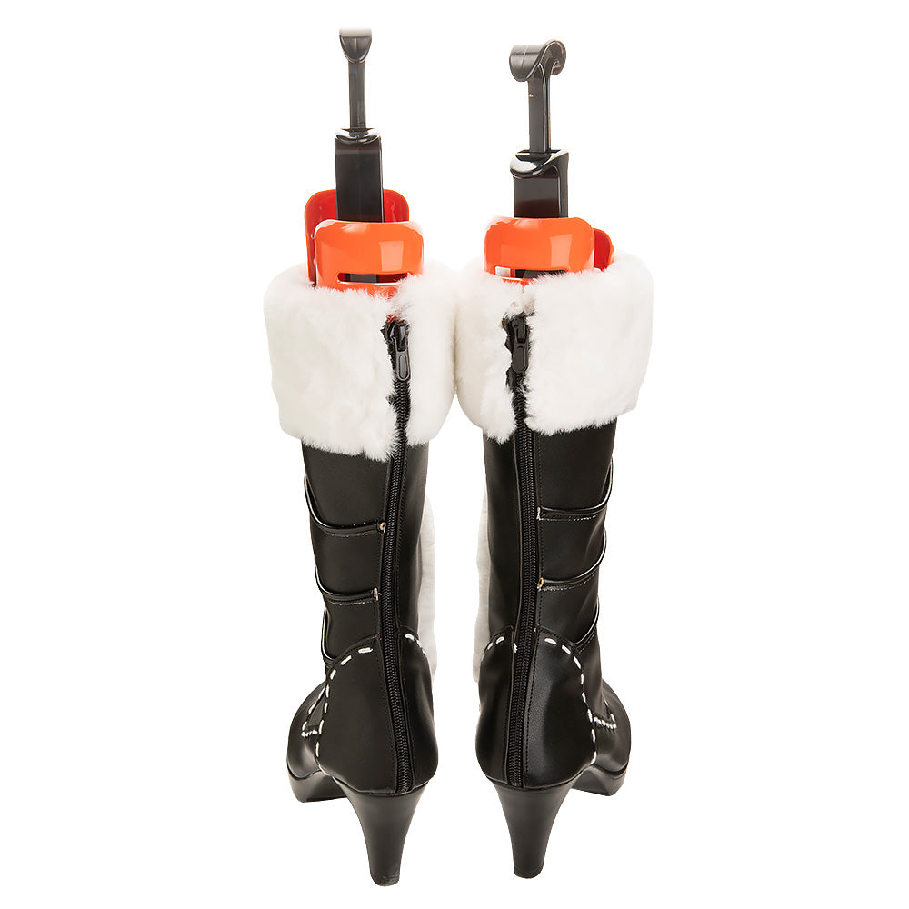 Final Fantasy VII Remake FF7 Tifa Lockhart rote Cosplay-Stiefel