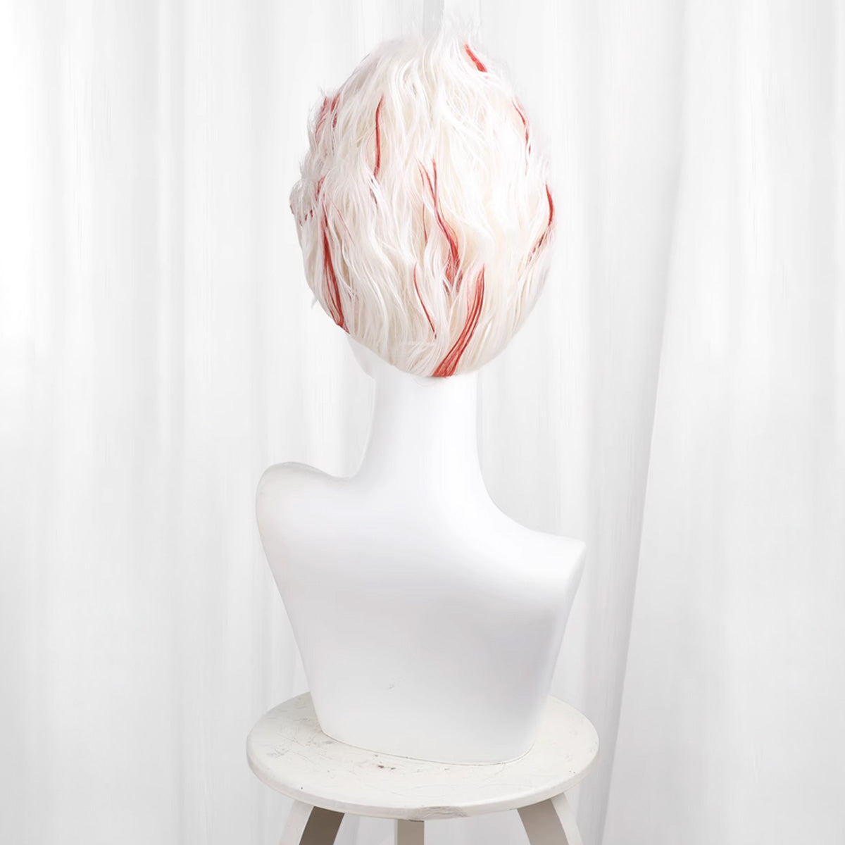 Dandadan Ken Takakura Okarun Unstyled Silver Cosplay Wig