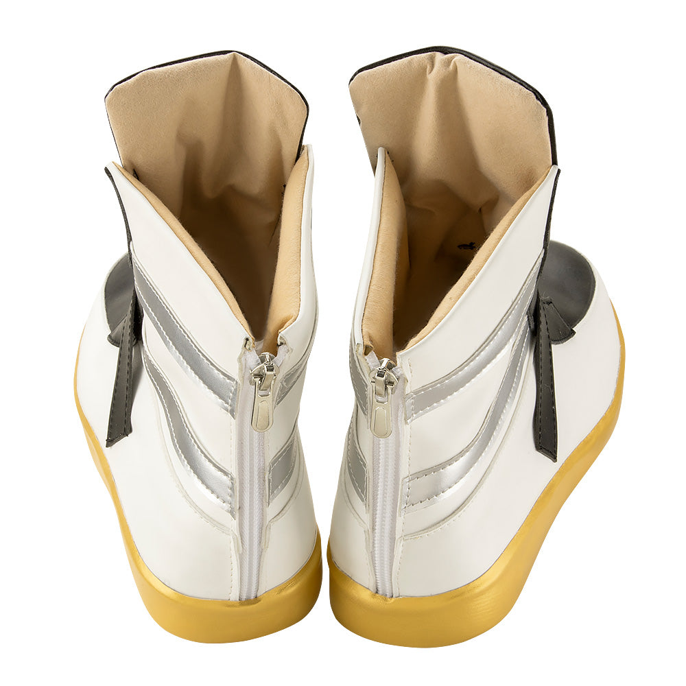 Arknights Texas 冬季黑色 Cosplay 鞋