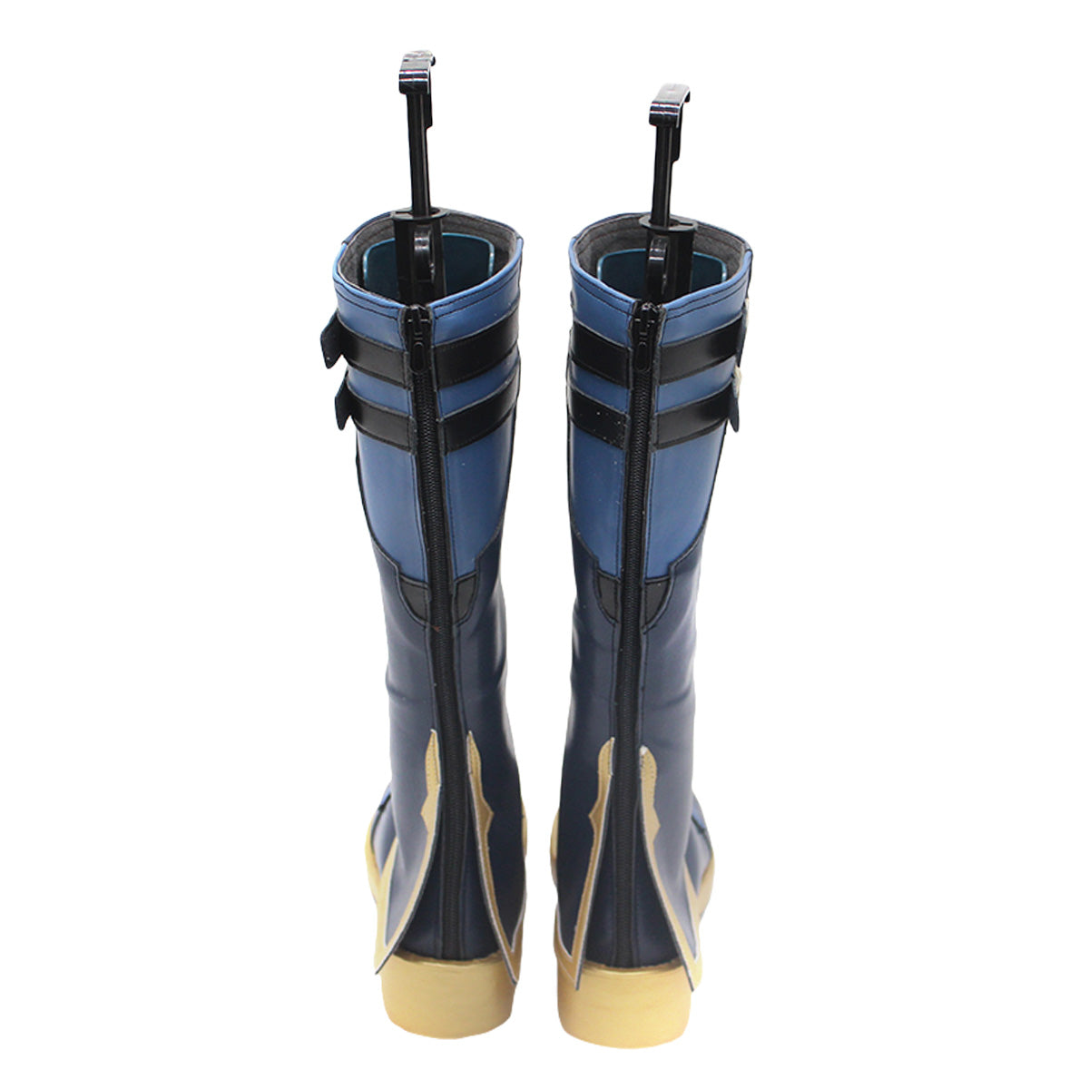 Akatsuki Deidara de Naruto Halloween zapatos blancos botas de Cosplay