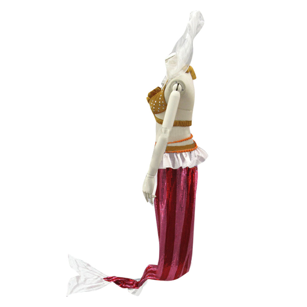 One Piece Shirahoshi Mermaid Princess Mermaid Dress Cosplay Costume