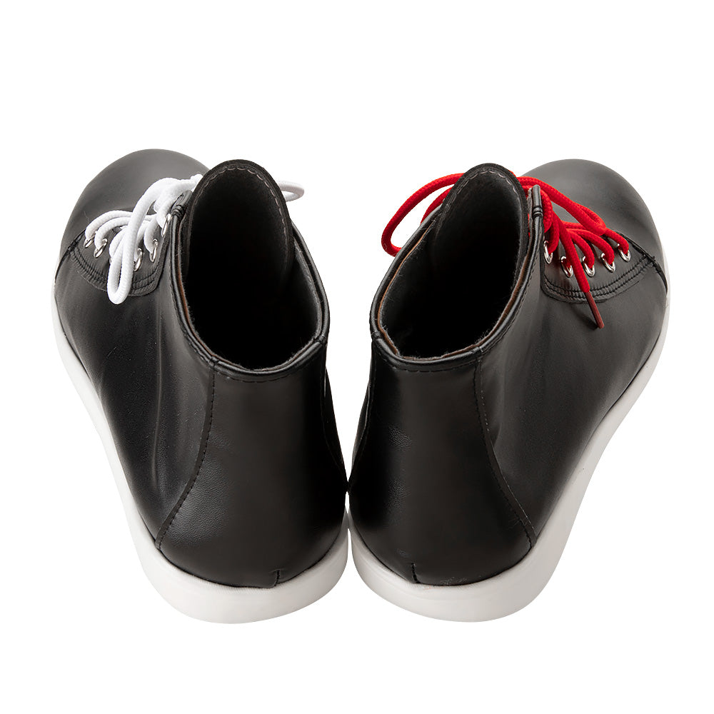 Arknights Texas 冬季黑色 Cosplay 鞋