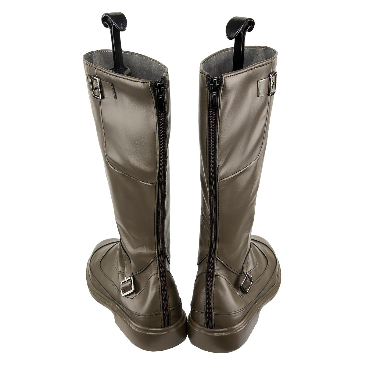 Final Fantasy VII Remake FF7 Barret Wallace Brown Shoes Cosplay Boots