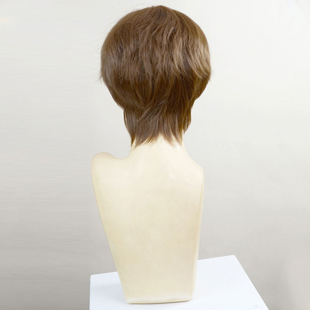 Fire Force Enen No Shouboutai Takehisa Hinawa Brown Cosplay Wig