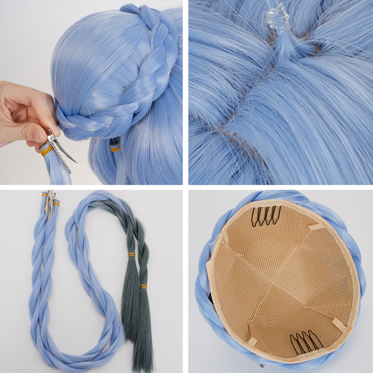 Chainsaw Man Denji 金色 Cosplay 假髮