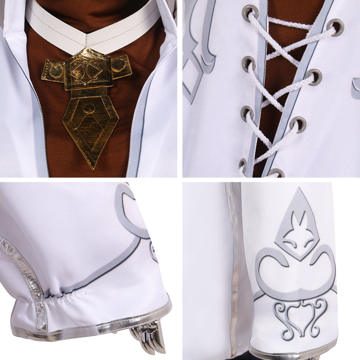 Final Fantasy XIV FF14 Y'shtola Rhul Yshtola Rhul Cosplay Costume - No Accessories