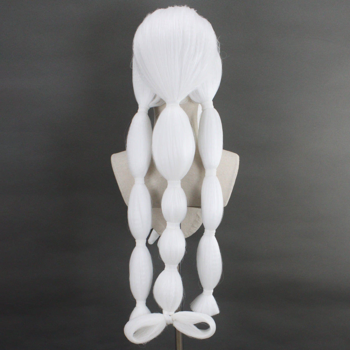 Pokemon Scarlet and Violet Ryme Montenevera gym ghost White Cosplay Wig