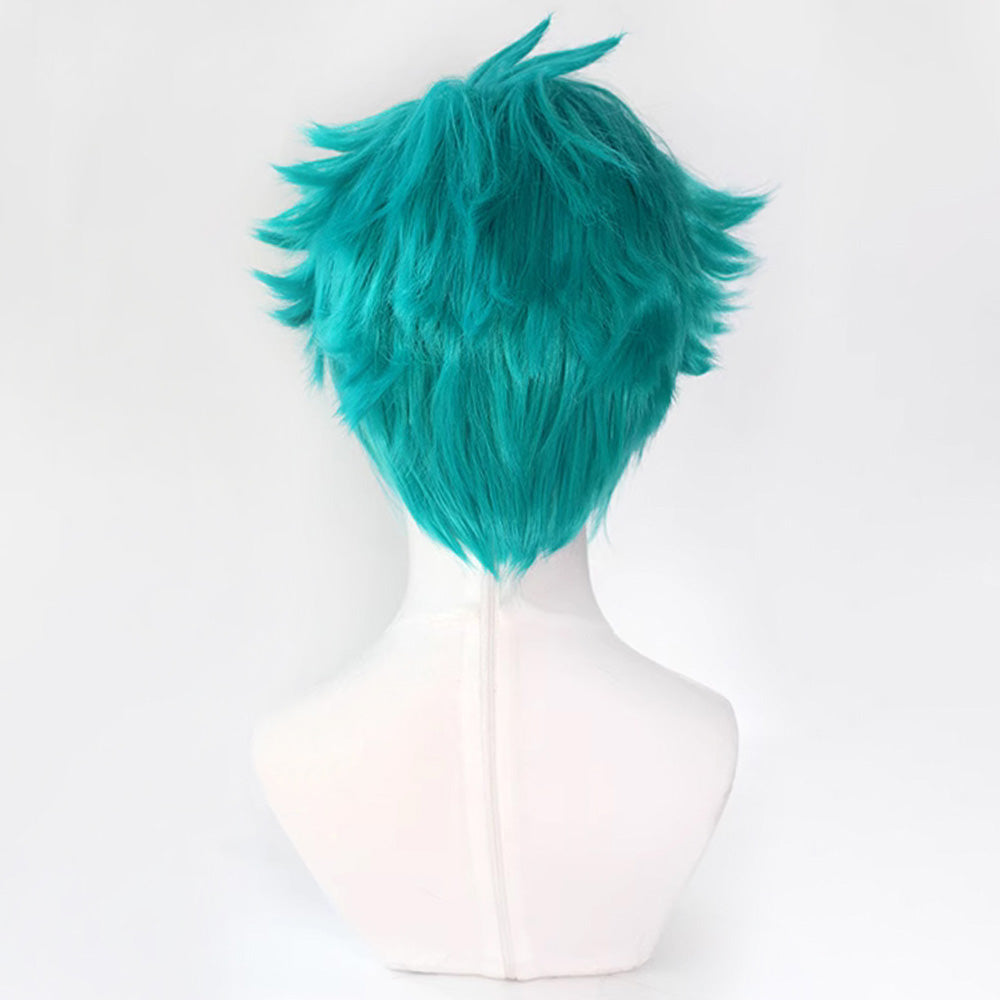 League Of Legends LOL HEARTSTEEL Aphelios Blue Cosplay Wig