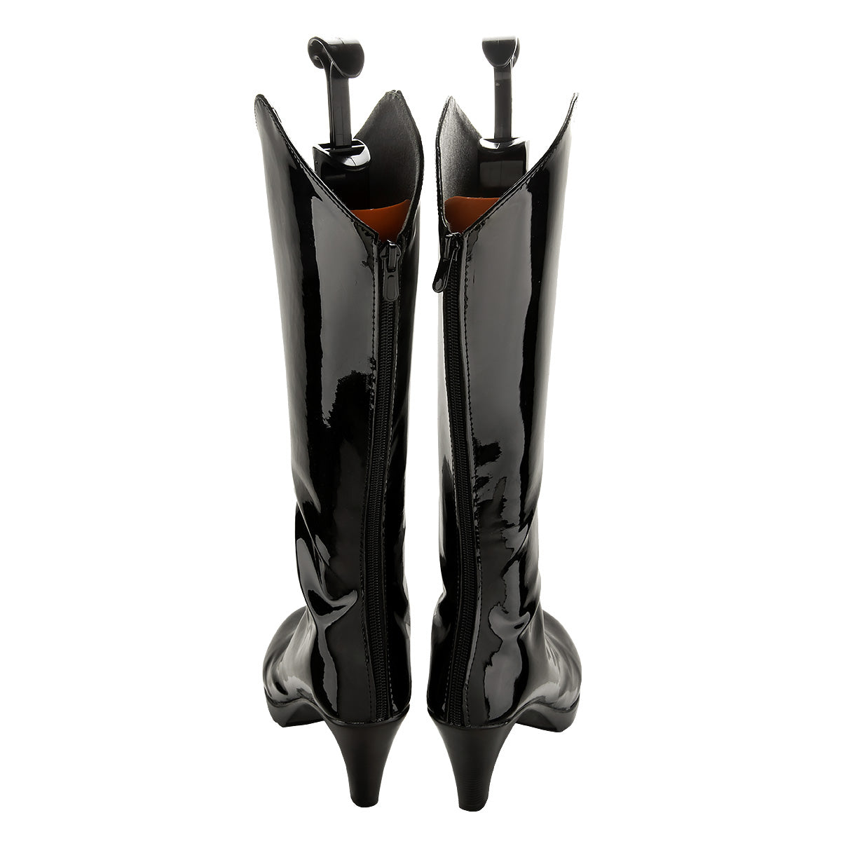 One Piece Dressrosa Nico Robin Shoes Black Cosplay Boots