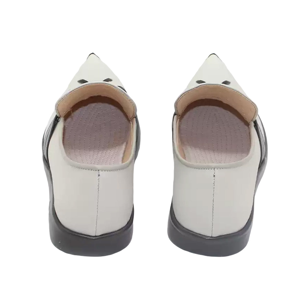 Akatsuki Deidara de Naruto Halloween zapatos blancos botas de Cosplay