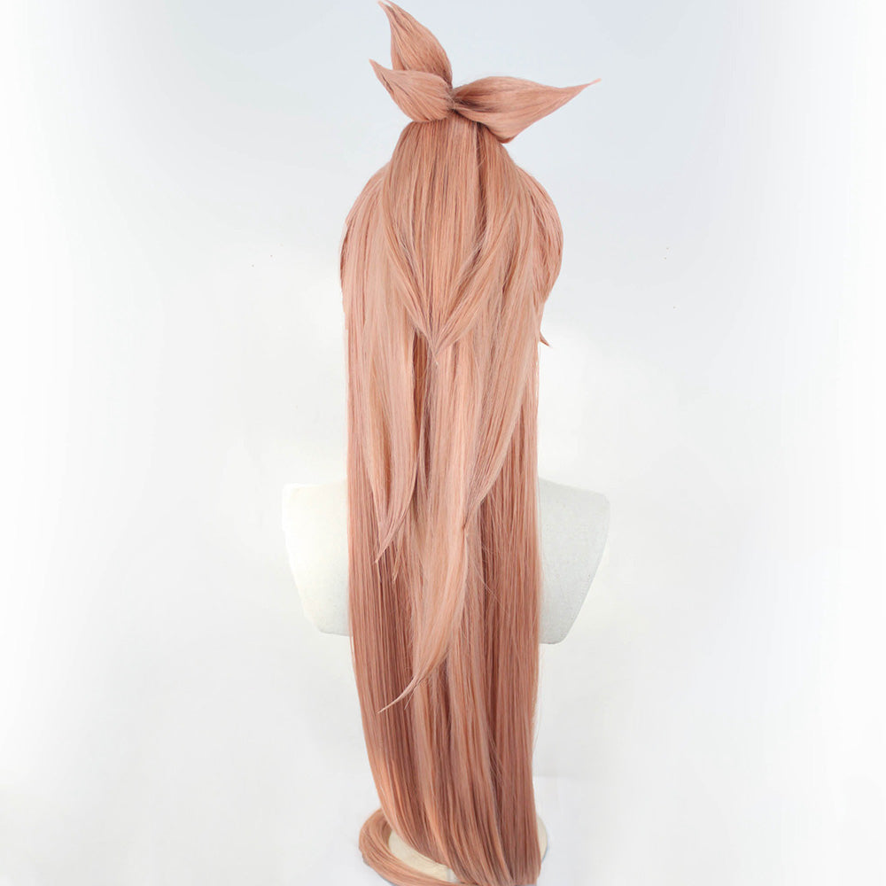 Guilty Gear Xrd Baiken Orange Cosplay Wig