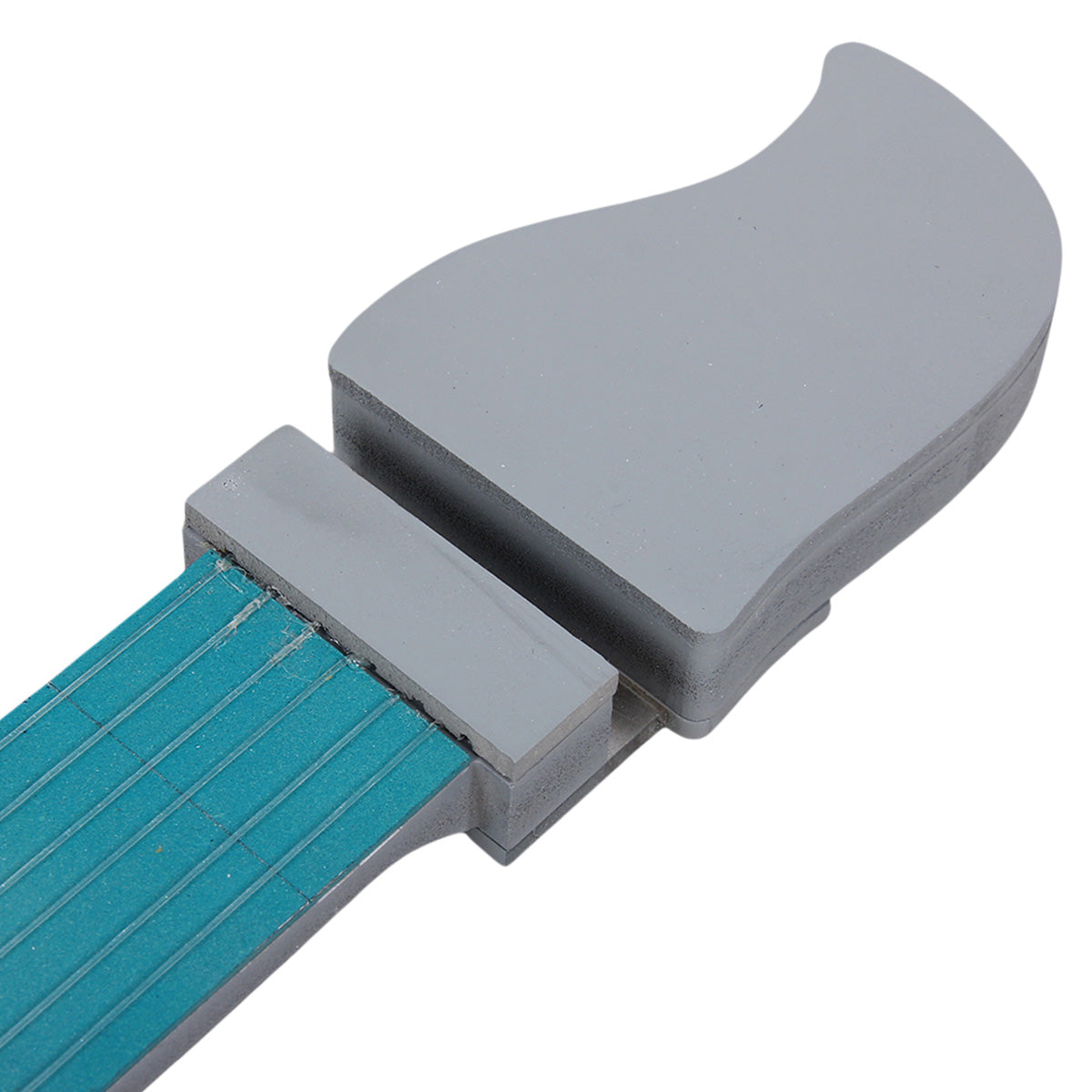 ALIEN STAGE Till Silver Guitar Model Cosplay Weapon Prop