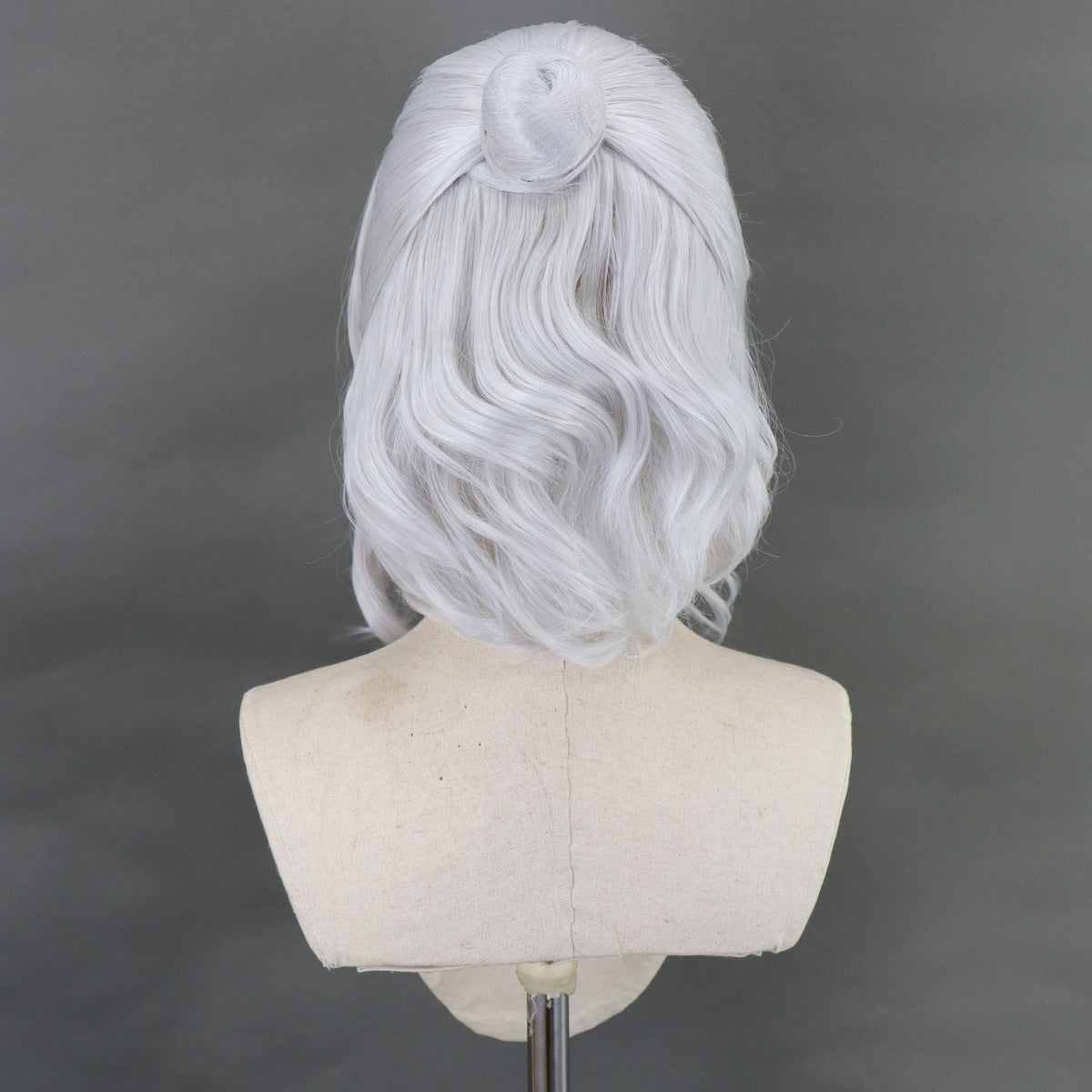 Hell's Paradise: Jigokuraku Yamada Asaemon Shion Silver Cosplay Peluca