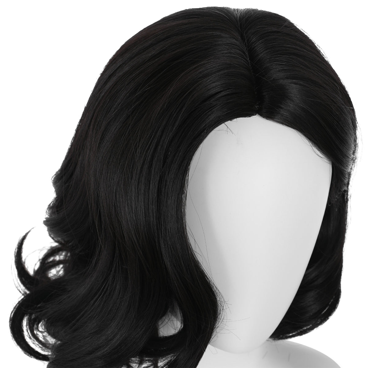 RE 8 Village Alcina Dimitrescu Vampire Lady Dimitrescu Black Cosplay Wig
