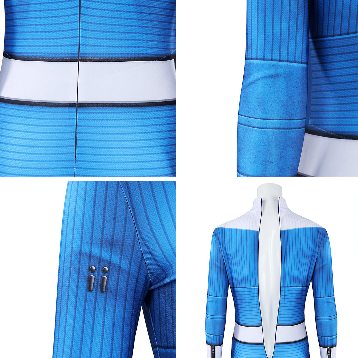 The Fantastic Four: First Steps Invisible Woman Sue Storm Jumpsuit Cosplay Costume