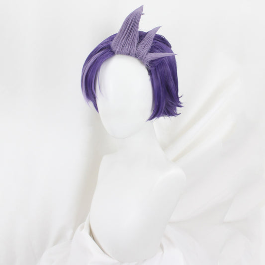 PM Scarlet and Violet Jacq Purple Cosplay Wig