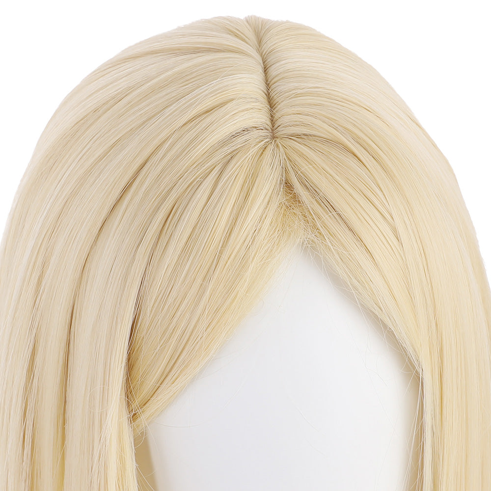 League of Legends LOL Coven Cassiopeia Golden Cosplay Wig