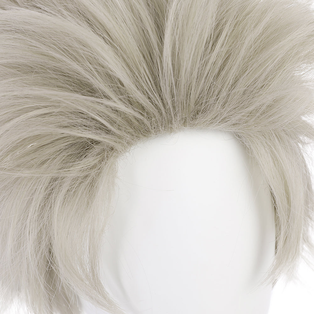 Jujutsu Kaisen 0 Sorcery Fight Toge Inumaki Grey White Cosplay Wig