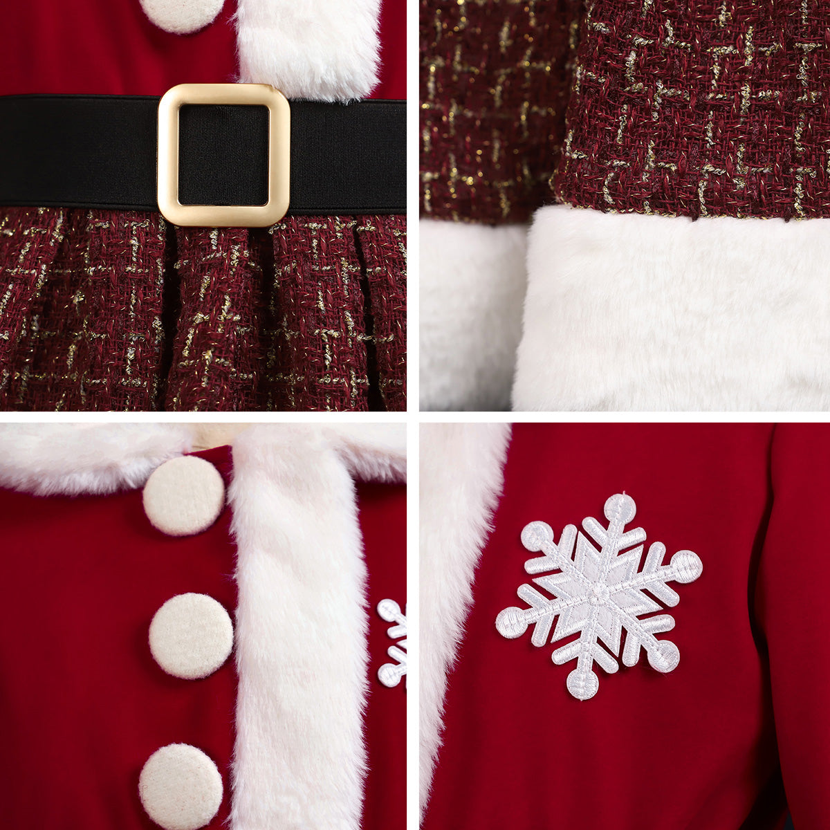 Kids Size Christmas Special! ! ! Cute Magic Sparkling Christmas Dress Cosplay Costume