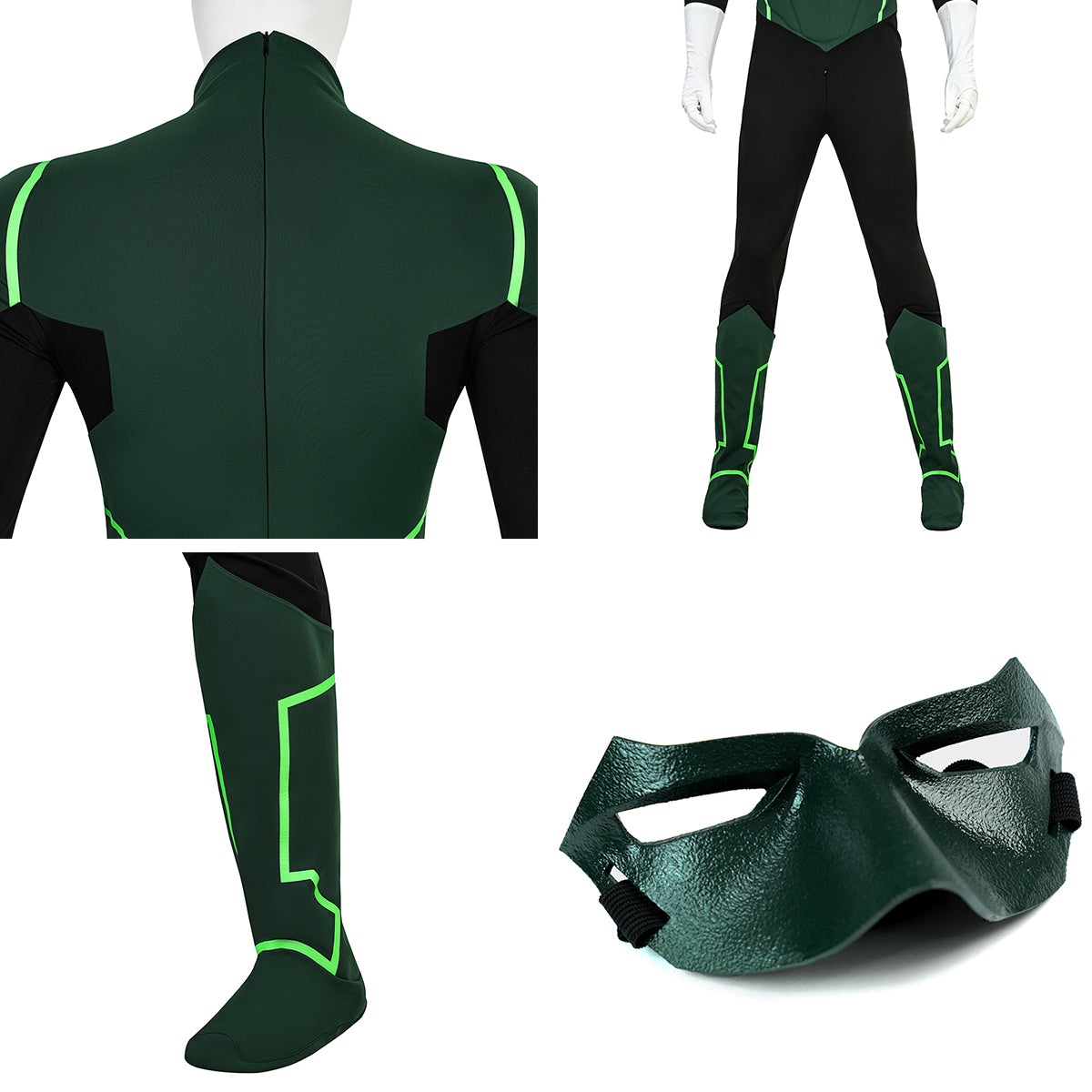 Green Lantern Hal Jordan Cosplay Costume