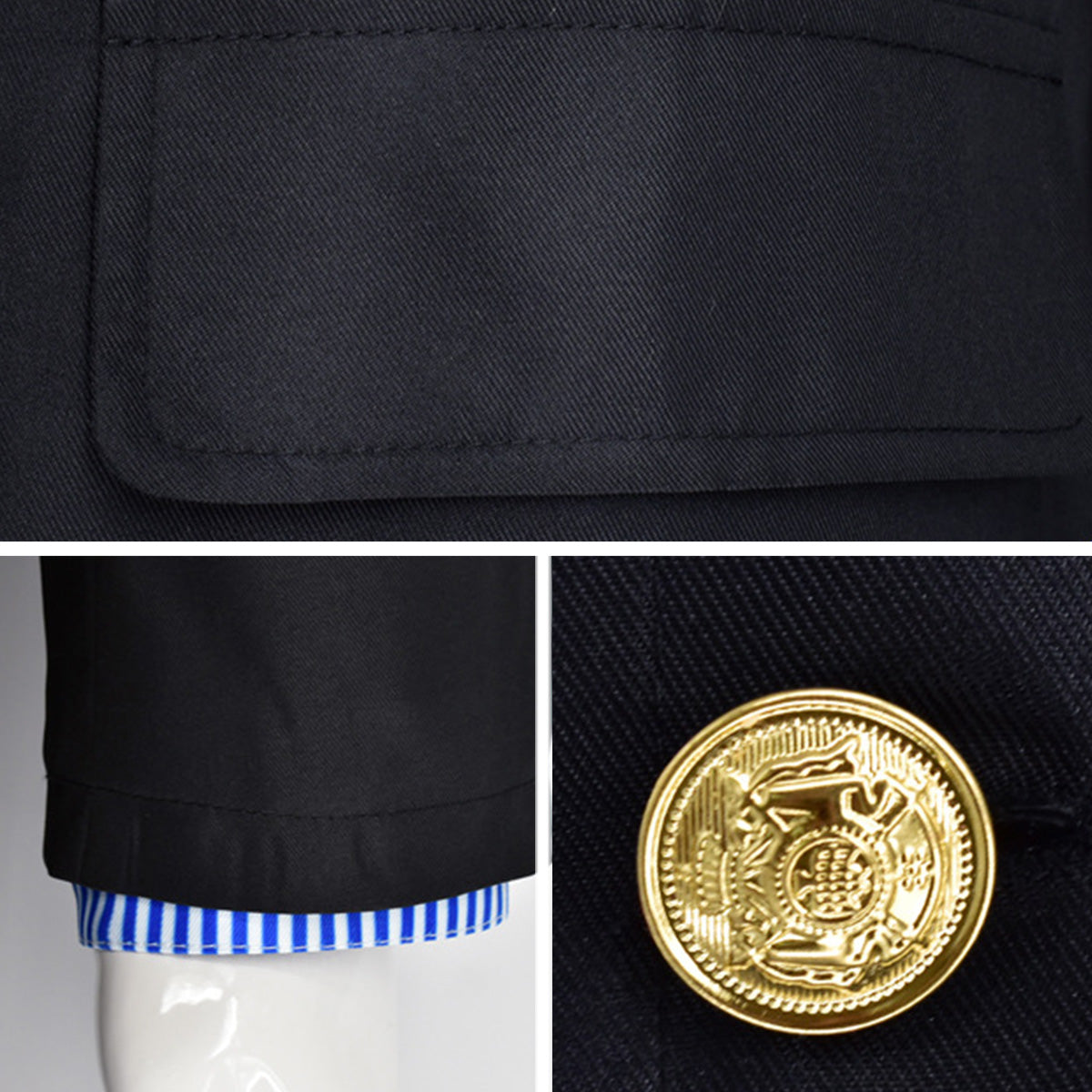 One Piece Live Action Sanji Vinsmoke Cosplay Costume